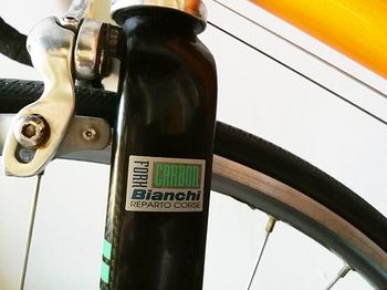 Gebrauchtes Bianchi MegaPro XL Boron Steel 1999 Road & Gravel, Orange — Bild 9 von 10
