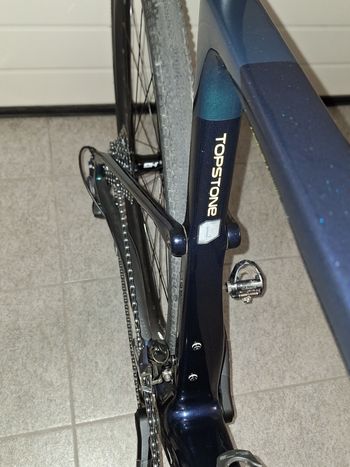 Used Cannondale Topstone Carbon Ultegra RX 2020 2020 Road & Gravel, Blue — image 7 of 9