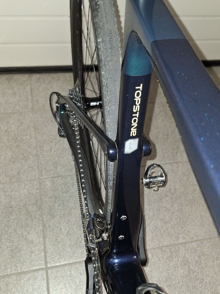 Used Cannondale Topstone Carbon Ultegra RX 2020 2020 Road & Gravel, Blue — image 7 of 9