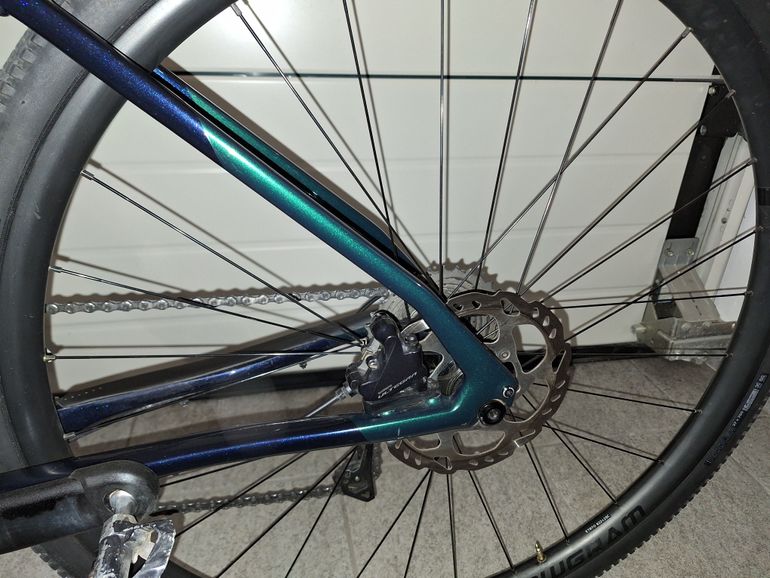 Used Cannondale Topstone Carbon Ultegra RX 2020 2020 Road & Gravel, Blue — image 8 of 9