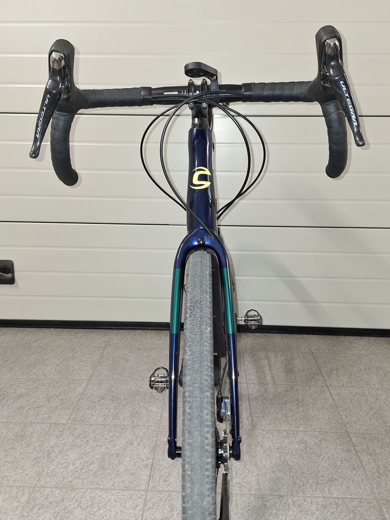 Used Cannondale Topstone Carbon Ultegra RX 2020 2020 Road & Gravel, Blue — image 6 of 9