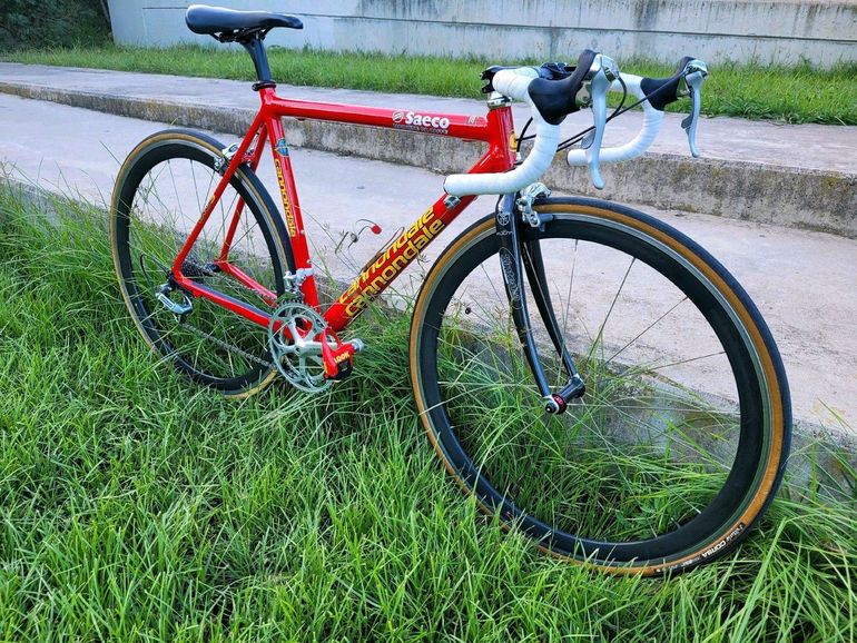 Used Cannondale Caad Shimano Dura Ace 1996 Road & Gravel, Red — image 31 of 44