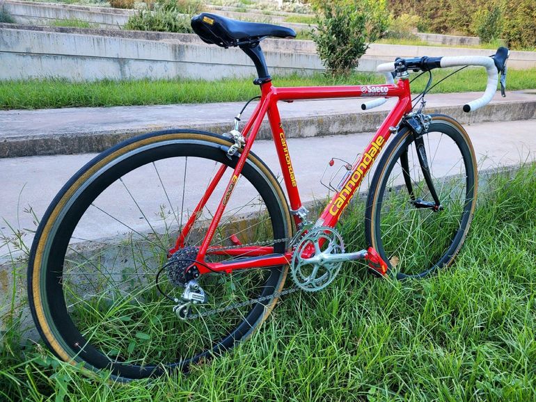 Used Cannondale Caad Shimano Dura Ace 1996 Road & Gravel, Red — image 16 of 44