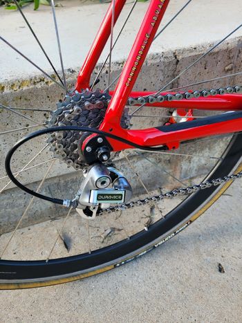 Used Cannondale Caad Shimano Dura Ace 1996 Road & Gravel, Red — image 6 of 44