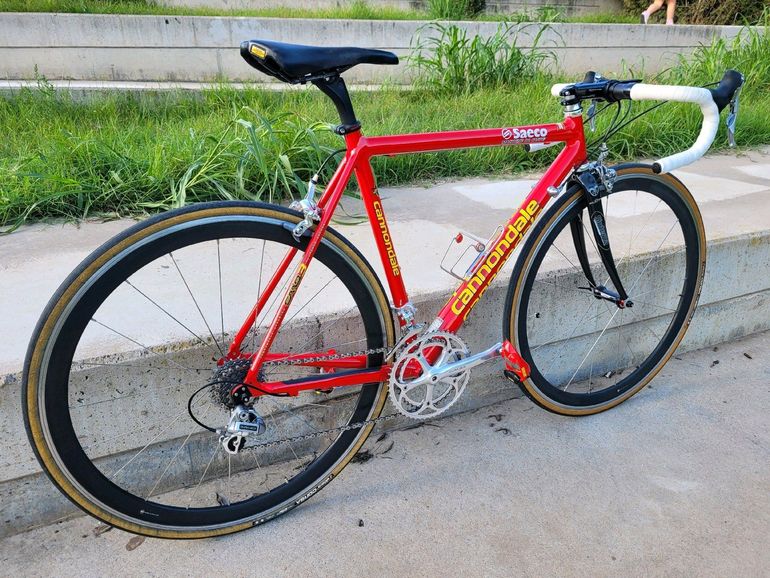 Used Cannondale Caad Shimano Dura Ace 1996 Road & Gravel, Red — image 4 of 44