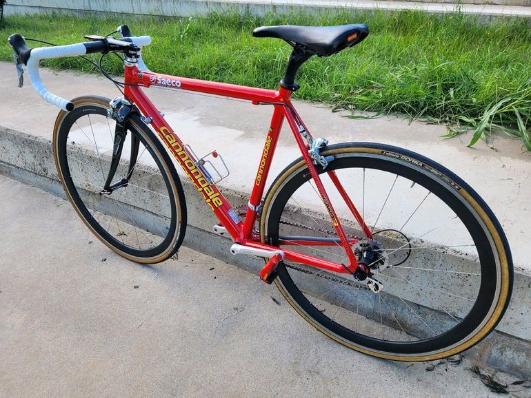 Used Cannondale Caad Shimano Dura Ace 1996 Road & Gravel, Red — image 13 of 44