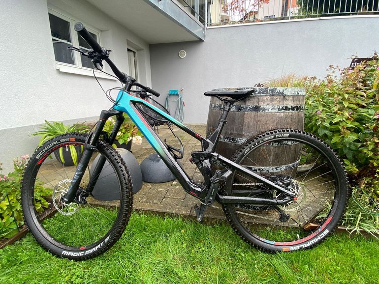 Used Conway WME 5.9 full suspension 2023 2023 Mountainbike, Blue, 29 — image 2 of 5