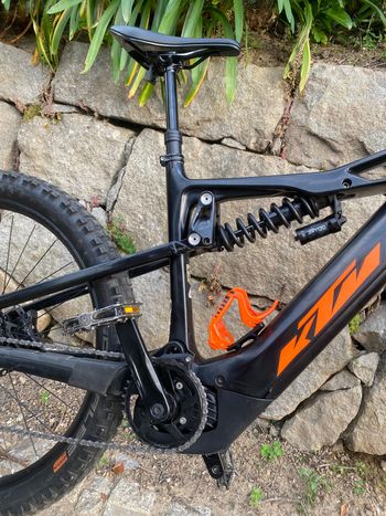 Used KTM Macina Prowler Prestige 2020 2020 Mountainbike, Black, 29, 27.5 — image 7 of 10