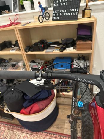 Used Canyon Lux World Cup CF 8 2024 2024 Mountainbike, Red, 29 — image 6 of 6