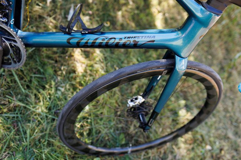 Used Wilier 0 SLR SRAM RED 2024 Road & Gravel, Blue — image 8 of 11