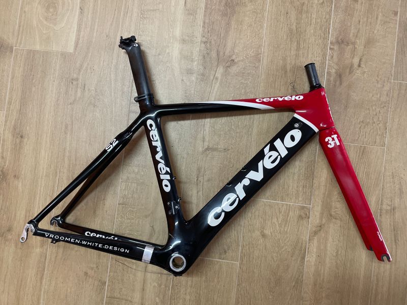 Gebrauchtes Cervélo Vroomen White Design Frameset 2010 Road & Gravel