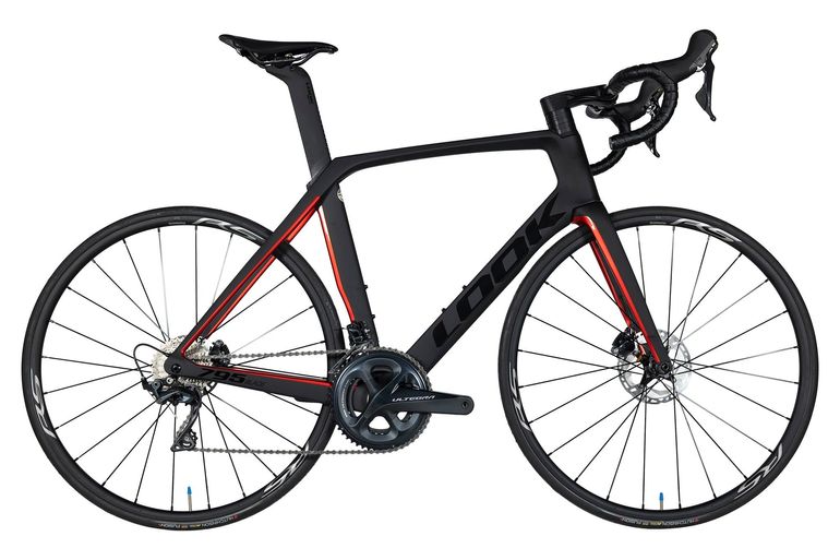 Used Look 795 Blade Black Metalic Red Mat Glossy 2023 Road & Gravel — image 1 of 6