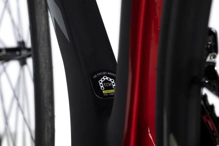 Used Look 795 Blade Black Metalic Red Mat Glossy 2023 Road & Gravel — image 3 of 6