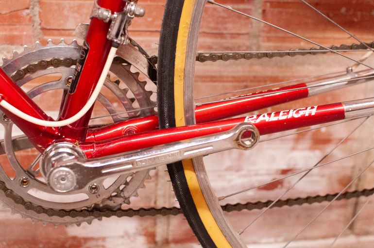 Used Raleigh MK II 63 cm frame 1970 Road & Gravel, Red — image 17 of 18