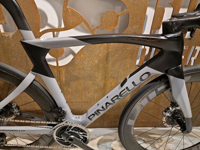 Used Pinarello Dogma F12 2021 Road & Gravel, Light Gray — image 6 of 12