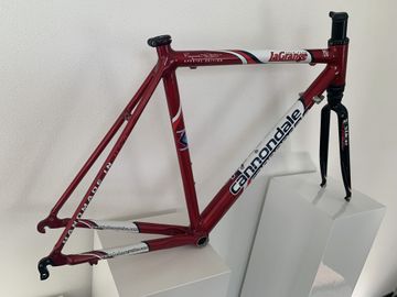 Used Cannondale Silk Road Slice carbon La Grange Velo Club Westwood Raymond Fouquet Special Edition Frameset 2004 Road & Gravel, Red — image 10 of 11