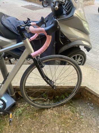 Used DECATHLON RC 100 2023 Road & Gravel, Light Gray — image 2 of 5