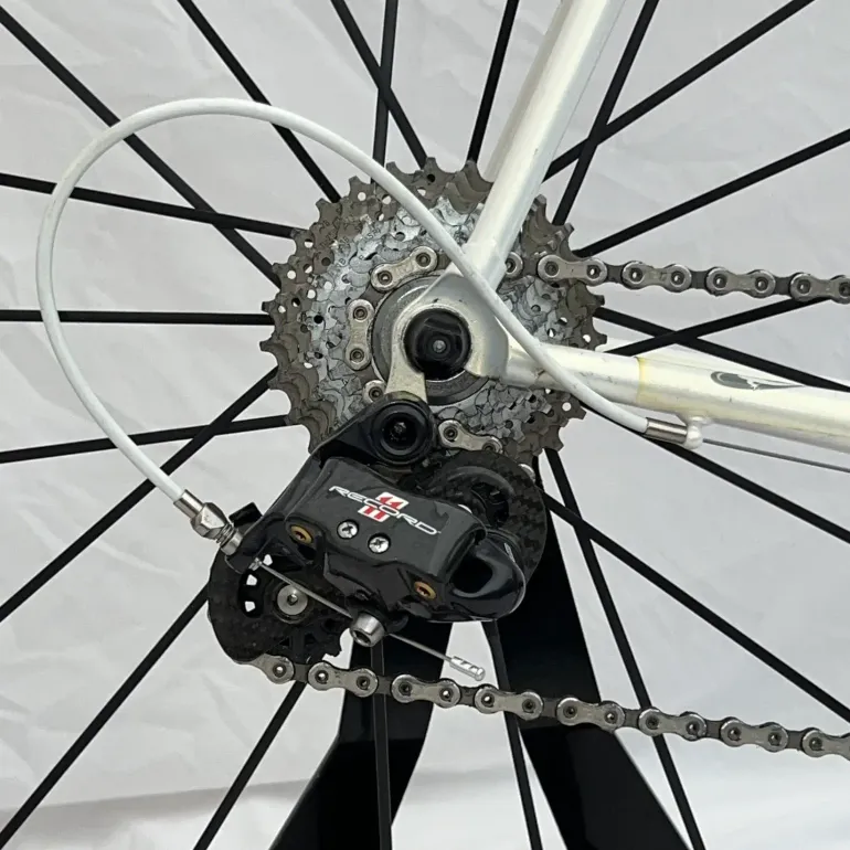 Used Colnago De Rosa Corum Steel Vintage Bike 60 cm Super Record 11s #11 2006 Road & Gravel, Red — image 2 of 3