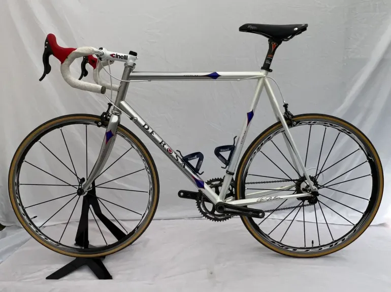 Used Colnago De Rosa Corum Steel Vintage Bike 60 cm Super Record 11s #11 2006 Road & Gravel, Red — image 3 of 3