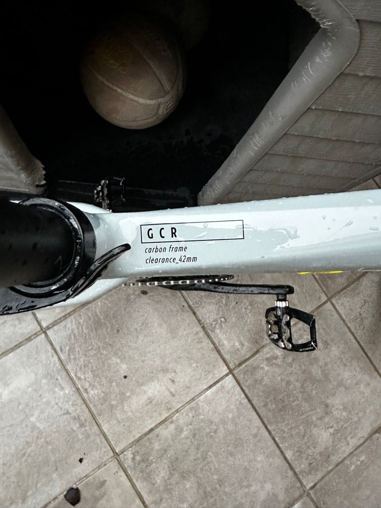Used RIVERSIDE Carbon Gravel Bike GCR SRAM Rival Etap AXS / Fulcrum RR 900 Wheels 2023 2023 Road & Gravel, Light Gray — image 5 of 5