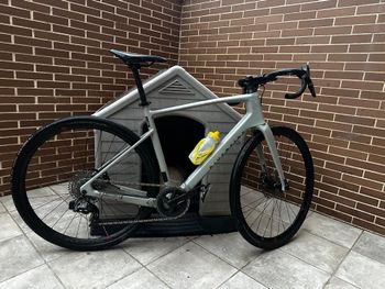 Used RIVERSIDE Carbon Gravel Bike GCR SRAM Rival Etap AXS / Fulcrum RR 900 Wheels 2023 2023 Road & Gravel, Light Gray — image 1 of 5