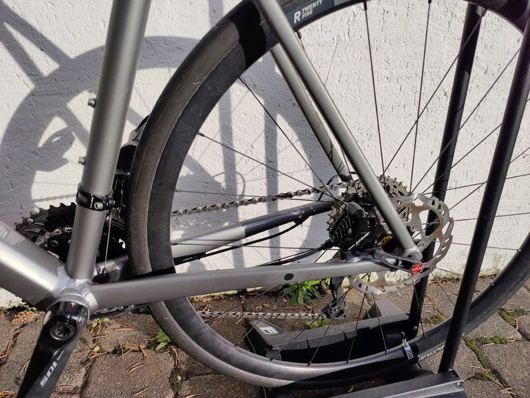 Used Rose PRO SL DISC 105 2023 2023 Road & Gravel, Light Gray — image 7 of 8