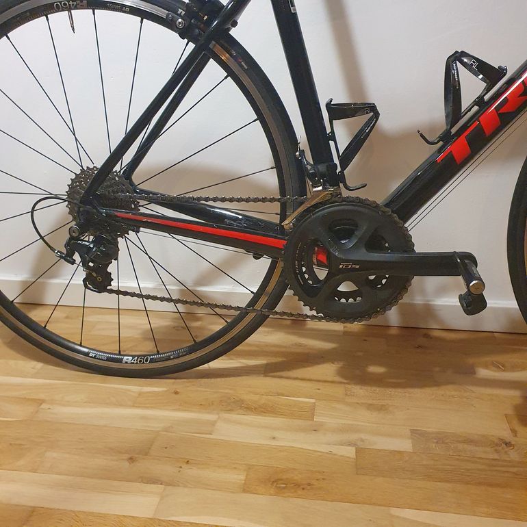 Used Trek S 5 2017 Road & Gravel, Red — image 3 of 5