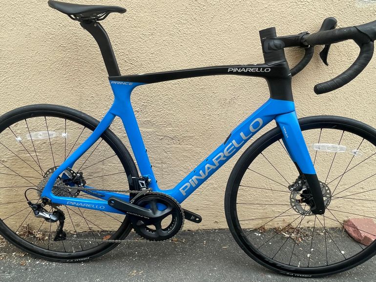 Used Pinarello PRINCE ULTEGRA 11S Disc 2022 Road & Gravel, Blue — image 1 of 6