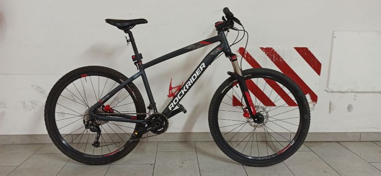 ROCKRIDER 27.5 Inch Mountain bike ST 540 2023 2023 Mountainbike usato, Nero — immagine 1 di 4