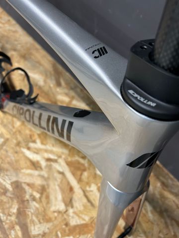 Used Cipollini Dolomia Disc Frameset Frameset 2023 Road & Gravel, Light Gray — image 5 of 6