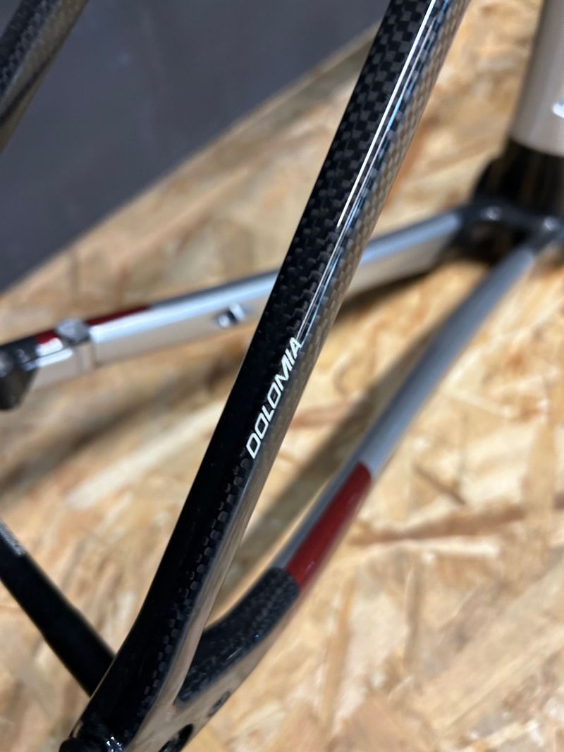 Used Cipollini Dolomia Disc Frameset Frameset 2023 Road & Gravel, Light Gray — image 2 of 6