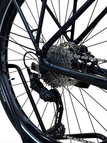 Used Giant Fastroad E+ EX Pro Dash SHIMANO GRX 2022 Mountainbike, Black — image 13 of 14
