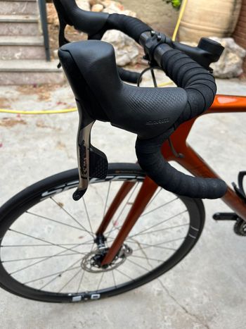 Used Giant TCR Advanced Pro Disc 0 Ultegra Di2 2022 2022 Road & Gravel, Orange — image 6 of 10