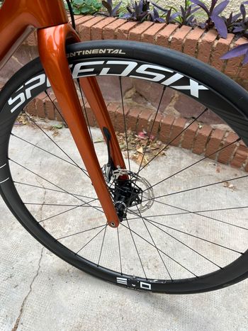 Used Giant TCR Advanced Pro Disc 0 Ultegra Di2 2022 2022 Road & Gravel, Orange — image 7 of 10