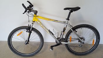 Used DECATHLON rockrider 5.2 2004 Mountainbike, Hellgrau — image 2 of 13
