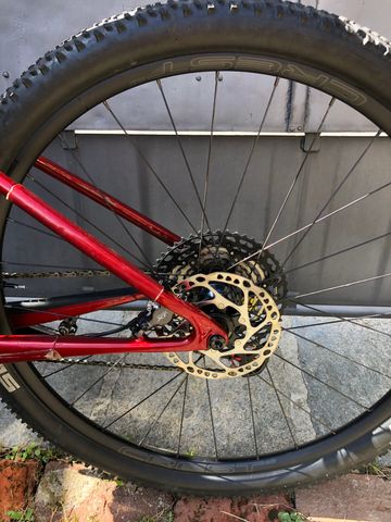 Used Cannondale Ht 2023 Mountainbike, Red — image 9 of 10