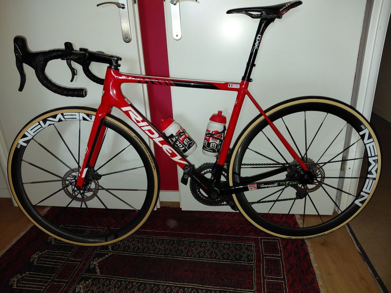 Used Ridley SLX Disc Campagnolo EPS Super record 2021 Road & Gravel, Red — image 2 of 5