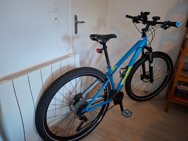 Used Marin bob cat trail 9.7 ltd blue série limitée 2017 Mountainbike, Blue — image 18 of 27