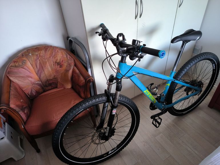 Used Marin bob cat trail 9.7 ltd blue série limitée 2017 Mountainbike, Blue — image 32 of 40