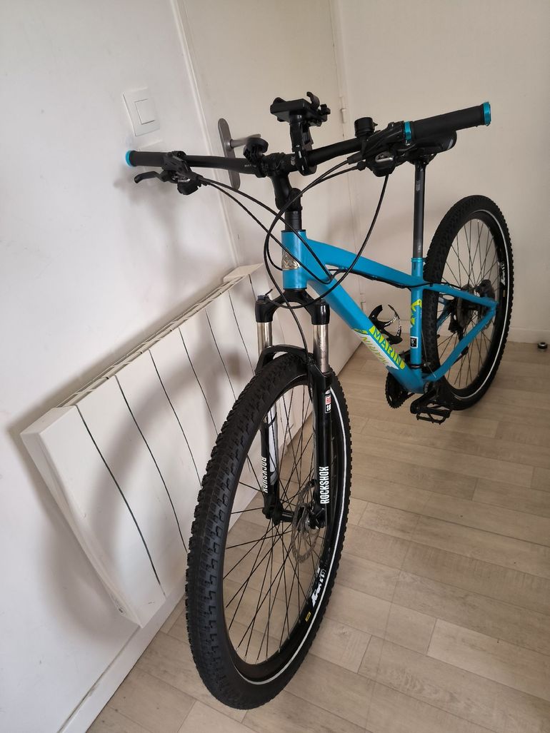 Used Marin bob cat trail 9.7 ltd blue série limitée 2017 Mountainbike, Blue — image 5 of 40