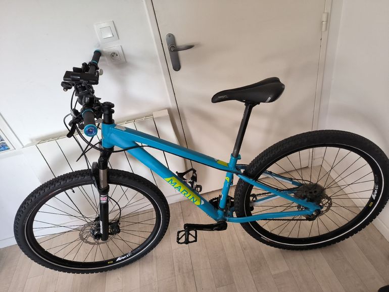 Used Marin bob cat trail 9.7 ltd blue série limitée 2017 Mountainbike, Blue — image 2 of 40