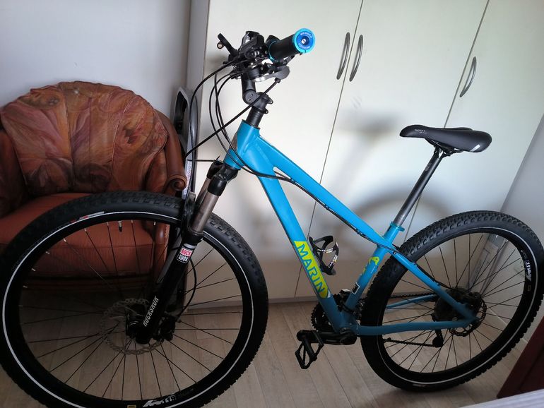 Used Marin bob cat trail 9.7 ltd blue série limitée 2017 Mountainbike, Blue — image 30 of 40