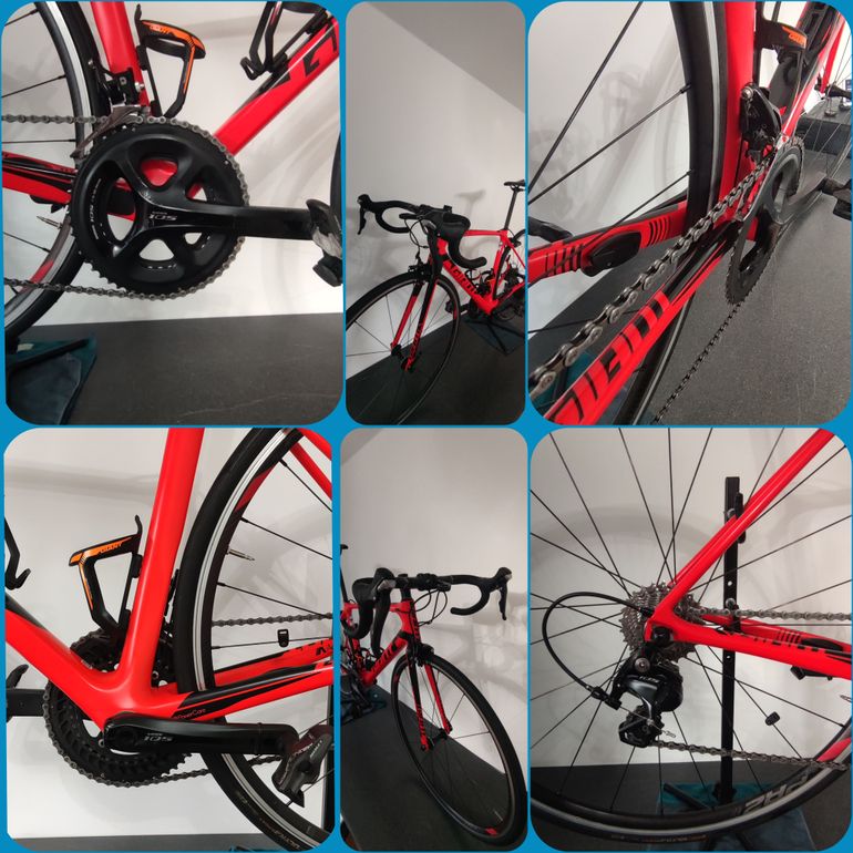 Used Giant TCR Advanced 2 2018 2018 Road & Gravel, Red — image 7 of 7
