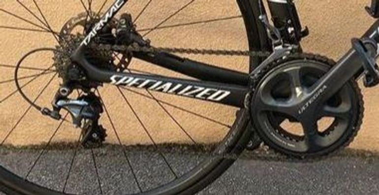 Used Specialized Men's Tarmac Comp Disc 2019 Road & Gravel, Schwarz — image 3 of 10