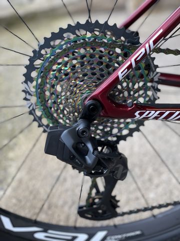 Used Specialized S-Works Epic Hardtail 2021 Mountainbike, Red — image 4 of 6