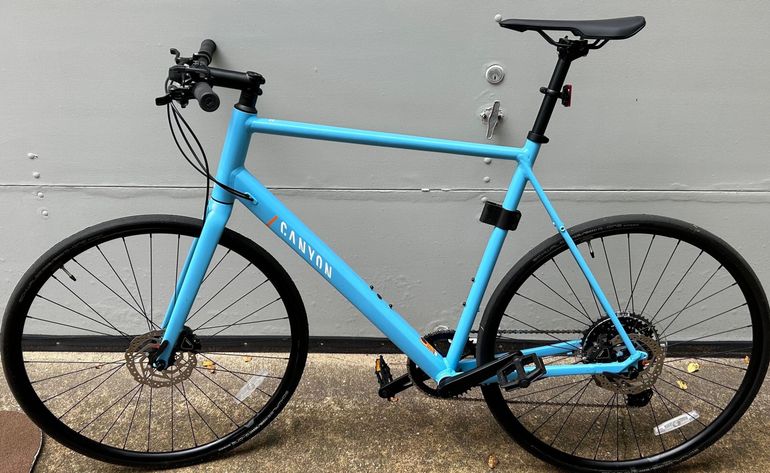 Used Canyon Roadlite 4 2023 Road & Gravel, Blue — image 1 of 5