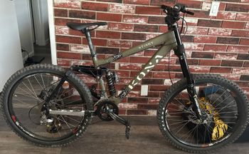 Used Kona STINKY DELUXE 2007 Mountainbike, Green — image 1 of 6