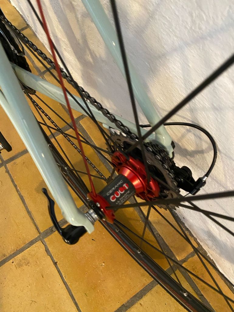 Used Canyon Endurace 7 RB 2023 2023 Road & Gravel, Green — image 5 of 7