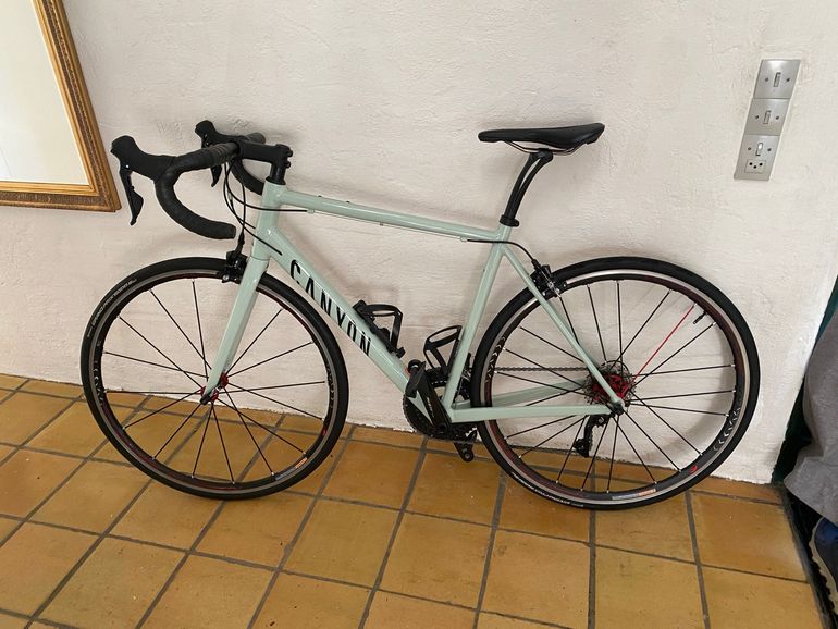 Used Canyon Endurace 7 RB 2023 2023 Road & Gravel, Green — image 1 of 7