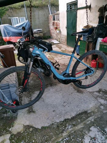 Used Specialized Turbo Levo Hardtail 2019 Mountainbike, Blue — image 1 of 5